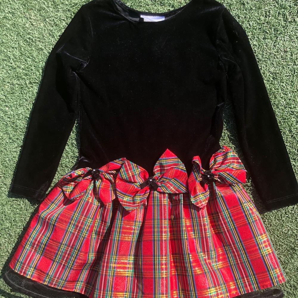 New York bonie jean-Christmas girls dress